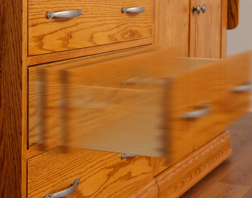 Soft close drawers