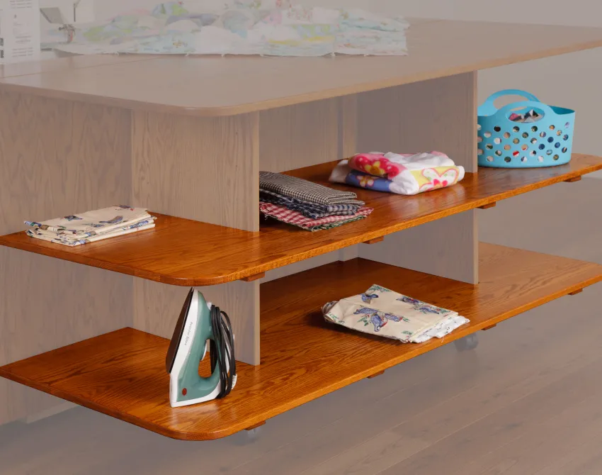 Back shelf kit